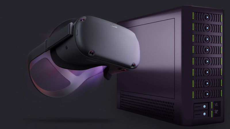 connect oculus quest wireless to pc